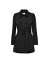 ONLY Тренч 15191821 Черен Regular Fit - Pepit.bg