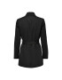 ONLY Тренч 15191821 Черен Regular Fit - Pepit.bg