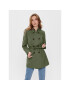 ONLY Тренч 15191821 Зелен Regular Fit - Pepit.bg