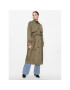 ONLY Тренч 15293269 Зелен Regular Fit - Pepit.bg
