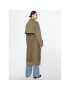 ONLY Тренч 15293269 Зелен Regular Fit - Pepit.bg