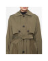 ONLY Тренч 15293269 Зелен Regular Fit - Pepit.bg