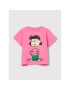 OVS Тишърт PEANUTS 1449504 Розов Regular Fit - Pepit.bg