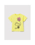 OVS Тишърт PEANUTS 1449518 Жълт Regular Fit - Pepit.bg