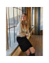 Part Two Мини пола Tessa 30307248 Черен Slim Fit - Pepit.bg