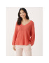 Part Two Пуловер Netrona 30306690 Розов Relaxed Fit - Pepit.bg