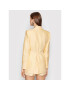Patrizia Pepe Блейзър 8S0418/A017-M417 Жълт Regular Fit - Pepit.bg