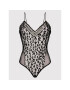 Patrizia Pepe Боди 8I0126/A002-K103 Черен Regular Fit - Pepit.bg