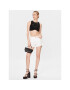 Patrizia Pepe Дънкови шорти 2P1538/D045-W146 Бял Regular Fit - Pepit.bg