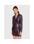 Patrizia Pepe Кожена рокля 8A0986/E005-M424 Виолетов Regular Fit - Pepit.bg
