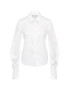Patrizia Pepe Риза 8C0330/A6F2-W103 Бял Regular Fit - Pepit.bg