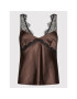 Patrizia Pepe топ 2C1403/A644-B738 Кафяв Regular Fit - Pepit.bg