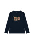 Pepe Jeans Блуза Flag Logo PB502603 Тъмносин Regular Fit - Pepit.bg