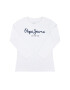 Pepe Jeans Блуза New Herman Jr PB501010 Бял Regular Fit - Pepit.bg