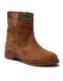 Pepe Jeans Ботуши Mika Basic PGS50172 Кафяв - Pepit.bg
