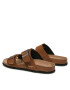 Pepe Jeans Чехли Bio Man Suede PMS90098 Кафяв - Pepit.bg
