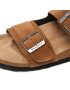 Pepe Jeans Чехли Bio Man Suede PMS90098 Кафяв - Pepit.bg