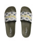 Pepe Jeans Чехли Slider Print PMS70124 Каки - Pepit.bg