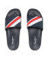 Pepe Jeans Чехли Slider Texture PMS70125 Тъмносин - Pepit.bg