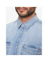 Pepe Jeans дънкова риза Hammond PM307509 Син Regular Fit - Pepit.bg