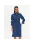 Pepe Jeans Дънкова рокля Elodie PL953196 Син Regular Fit - Pepit.bg