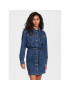 Pepe Jeans Дънкова рокля Selena PL953197 Син Regular Fit - Pepit.bg