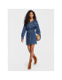 Pepe Jeans Дънкова рокля Selena PL953197 Син Regular Fit - Pepit.bg