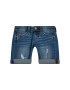 Pepe Jeans Дънкови шорти Cashed PB800524 Тъмносин Regular Fit - Pepit.bg