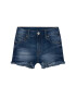 Pepe Jeans Дънкови шорти Patty PG800687 Тъмносин Regular Fit - Pepit.bg