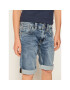 Pepe Jeans Дънкови шорти Tracker PB800337 Тъмносин Slim Fit - Pepit.bg