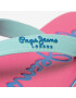 Pepe Jeans Джапанки Bay Beach Brand G PGS70048 Син - Pepit.bg
