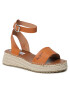 Pepe Jeans Еспадрили Kate Emboed PLS90591 Кафяв - Pepit.bg