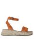 Pepe Jeans Еспадрили Kate Emboed PLS90591 Кафяв - Pepit.bg
