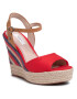 Pepe Jeans Еспадрили Ohara Evy PLS90457 Червен - Pepit.bg