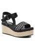 Pepe Jeans Еспадрили Witney Jacquard PLS90594 Черен - Pepit.bg