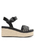 Pepe Jeans Еспадрили Witney Jacquard PLS90594 Черен - Pepit.bg