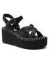 Pepe Jeans Еспадрили Witney River PLS90491 Черен - Pepit.bg