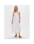 Pepe Jeans Ежедневна рокля Peri PL953274 Бял Regular Fit - Pepit.bg