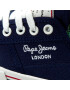 Pepe Jeans Гуменки Aberlady Basic 17 PLS30500 Тъмносин - Pepit.bg