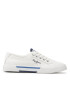 Pepe Jeans Гуменки Brady Boy Basic PBS30527 Бял - Pepit.bg