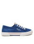 Pepe Jeans Гуменки Brady Girl Basic PGS30543 Син - Pepit.bg