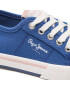 Pepe Jeans Гуменки Brady Girl Basic PGS30543 Син - Pepit.bg