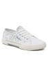 Pepe Jeans Гуменки Brady Shine G PGS30562 Бял - Pepit.bg