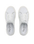 Pepe Jeans Гуменки Brady Shine G PGS30562 Бял - Pepit.bg