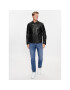 Pepe Jeans Кожено яке Brewster PM402847 Черен Regular Fit - Pepit.bg