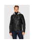 Pepe Jeans Кожено яке Philip PM402443 Черен Regular Fit - Pepit.bg