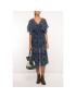 Pepe Jeans Лятна рокля Sofia PL952539 Тъмносин Regular Fit - Pepit.bg