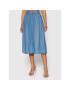 Pepe Jeans Миди пола Denim PL900977 Син Regular Fit - Pepit.bg