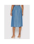 Pepe Jeans Миди пола Denim PL900977 Син Regular Fit - Pepit.bg