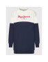 Pepe Jeans Плетена рокля Blanche PL952987 Тъмносин Relaxed Fit - Pepit.bg